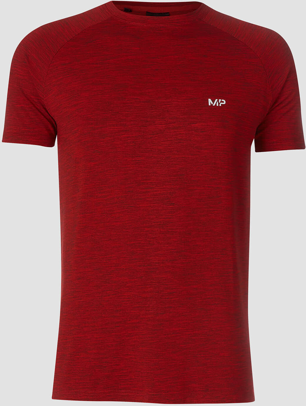 Myprotein T-shirt Performance Short Sleeve MP - Rosso acceso/Nero - XXXL