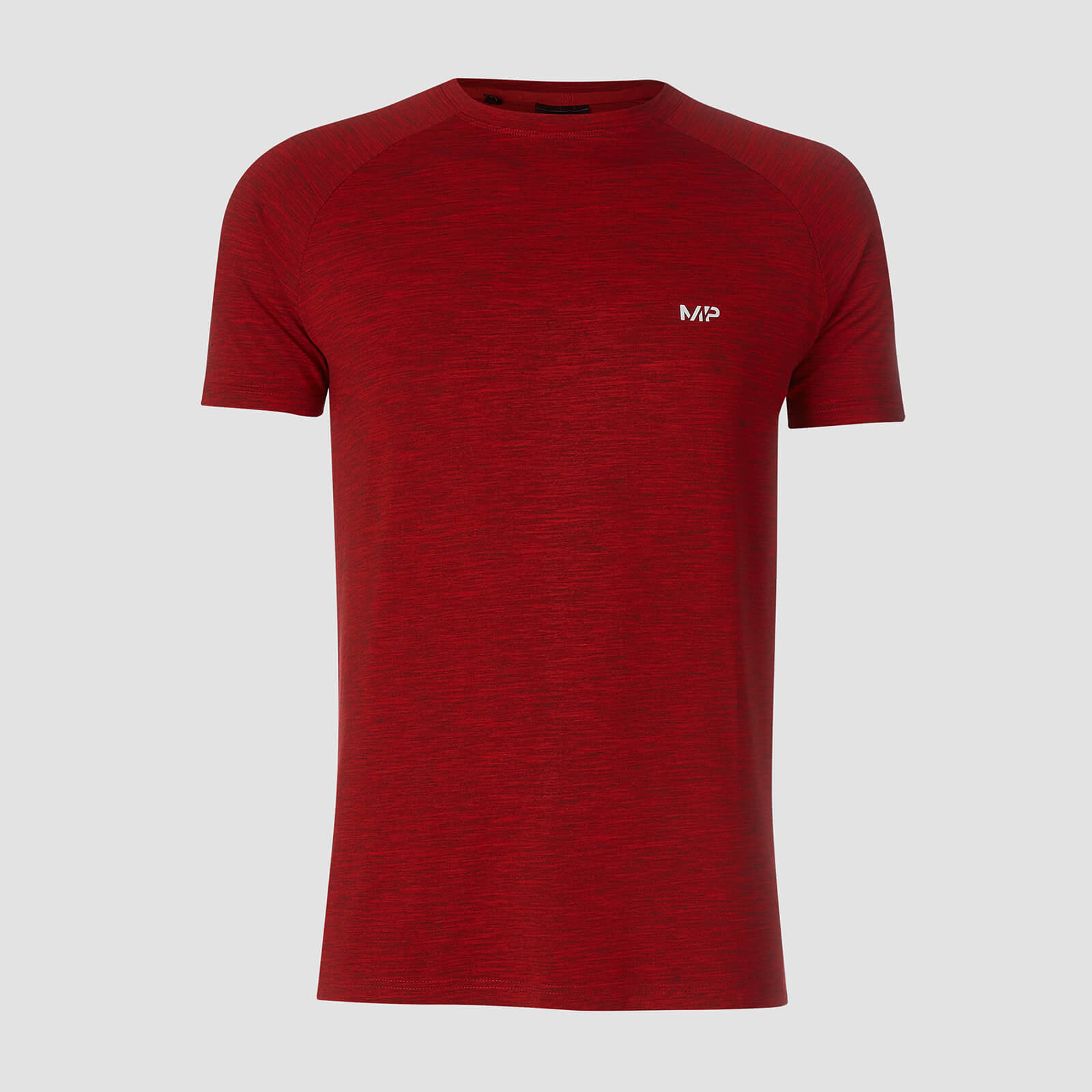 Myprotein T-shirt Performance Short Sleeve MP - Rosso acceso/Nero - L