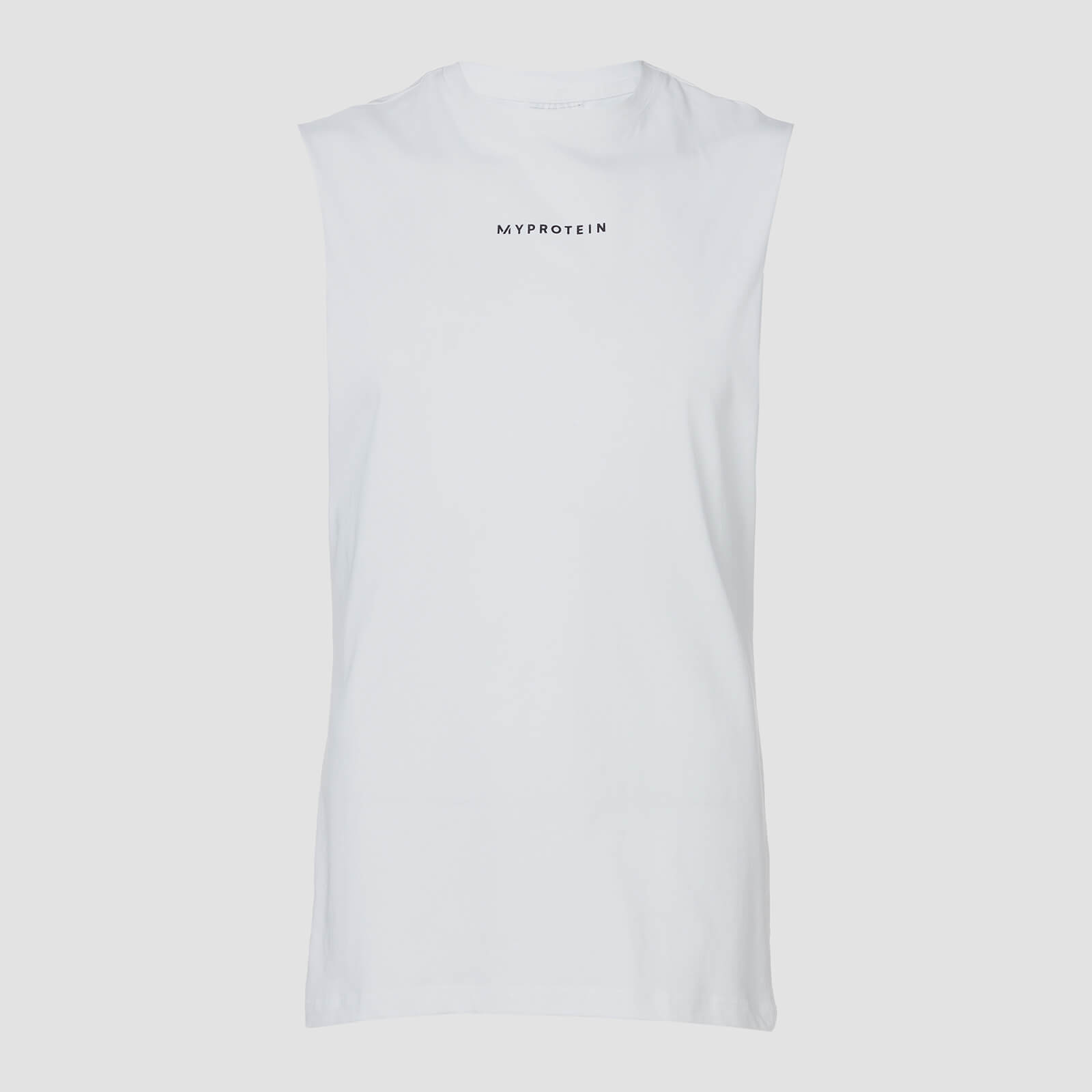 Myprotein Canotta Original Contemporary Drop Armhole - Bianco - XS