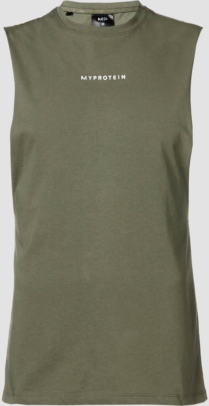 Mp Canotta Original Conteorary Drop Armhole - Verde militare - XXS