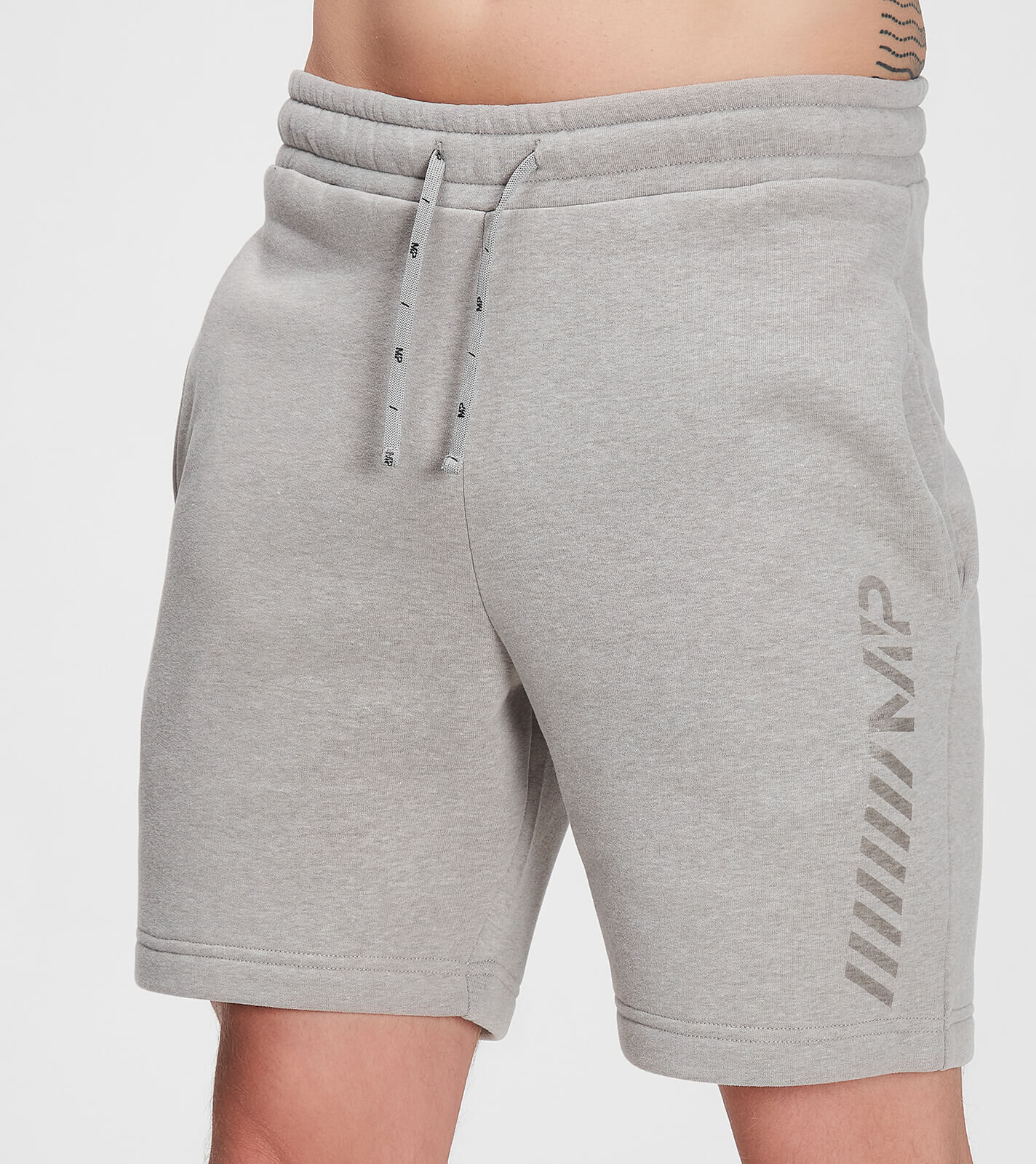 Mp Men's Tonal Graphic Sweatshorts – Storm Grey Marl - L