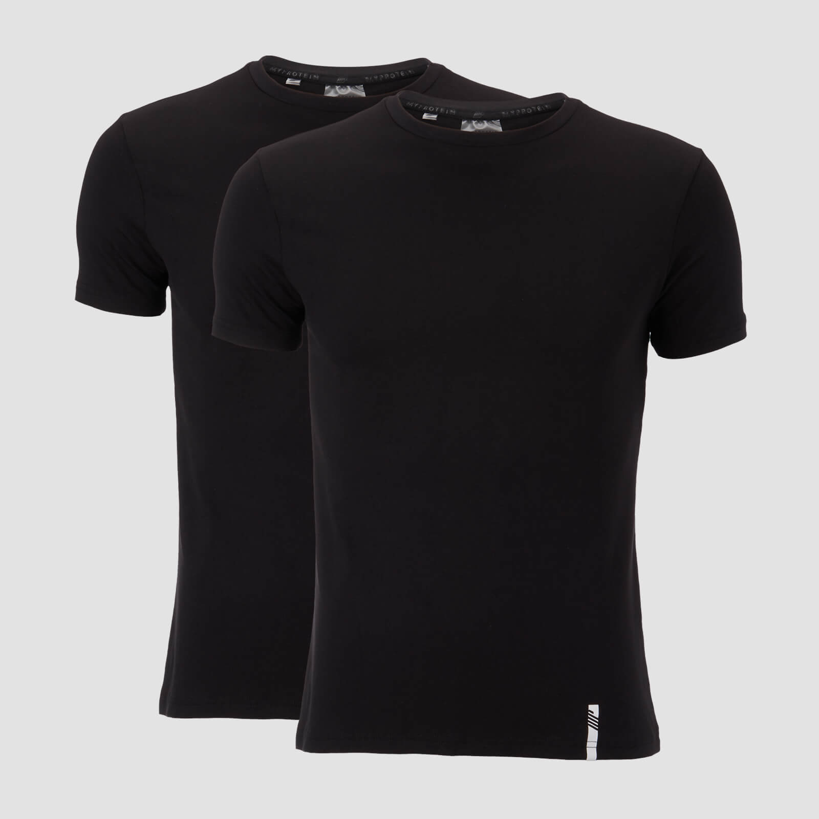 Myprotein T-shirt Luxe Classic (confezione da 2) - Nero/Nero - XL