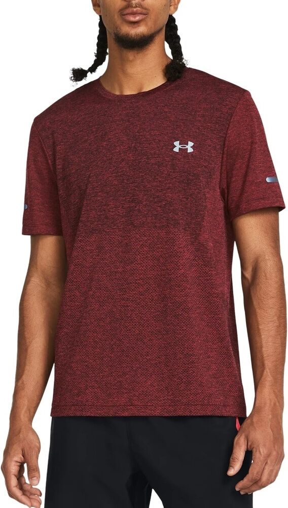 Under Armour Seamless Stride SS - Uomo - S;l;m;xl - Rosso