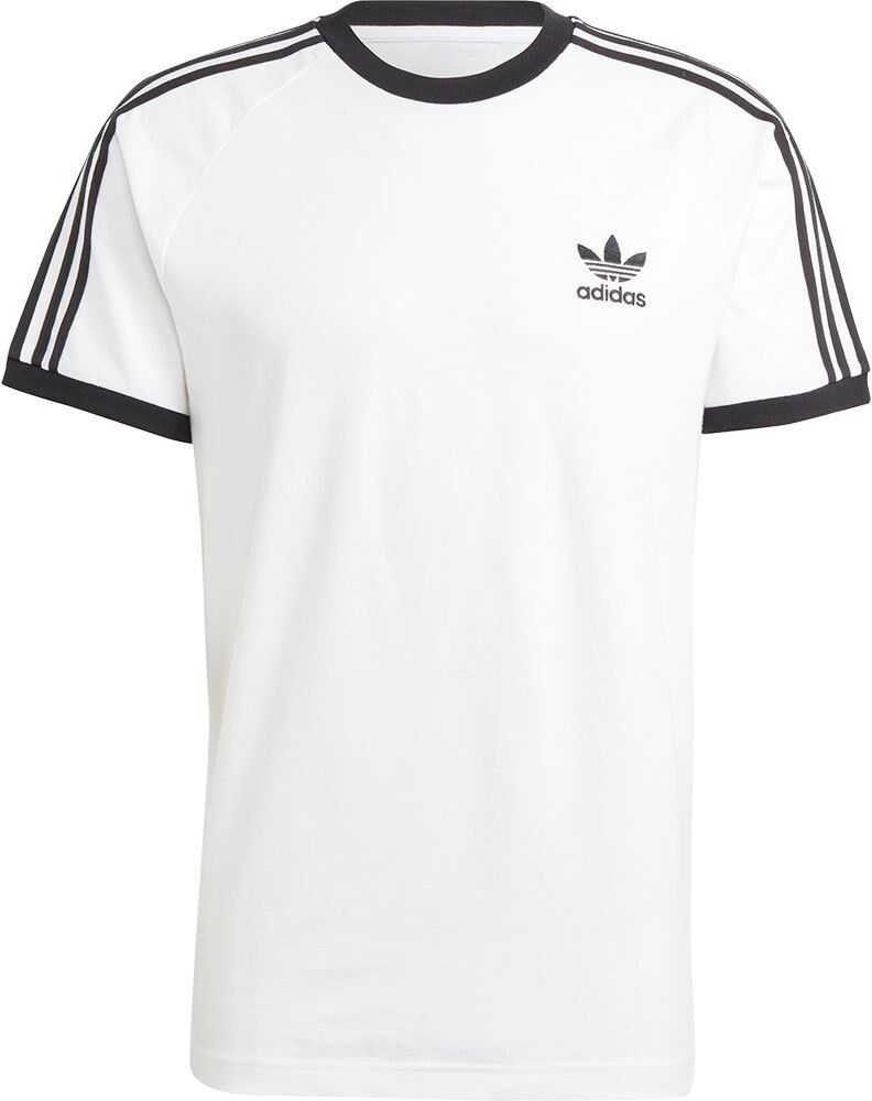 Adidas Originals Adicolor Classics 3 Stripes Short Sleeve T-shirt Bianco M / Regular Uomo Bianco M