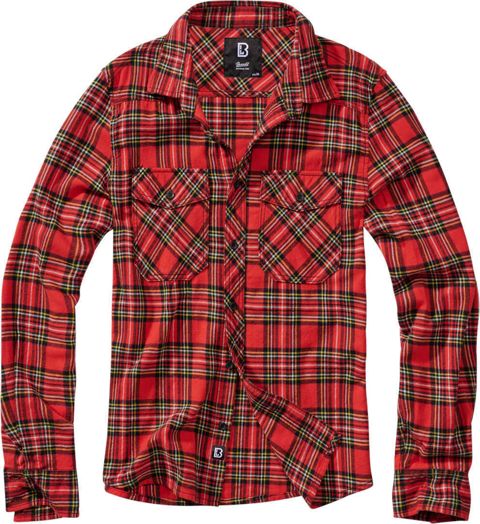 Brandit Check Camicia Rosso 7XL