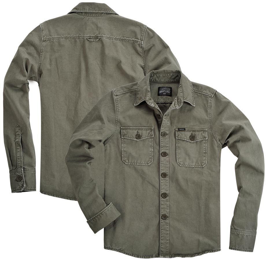 Rokker Worker Camicia Verde S