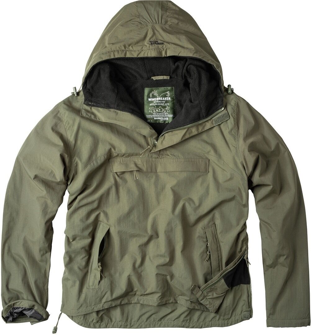 Surplus Windbreaker Giacca Verde 2XL