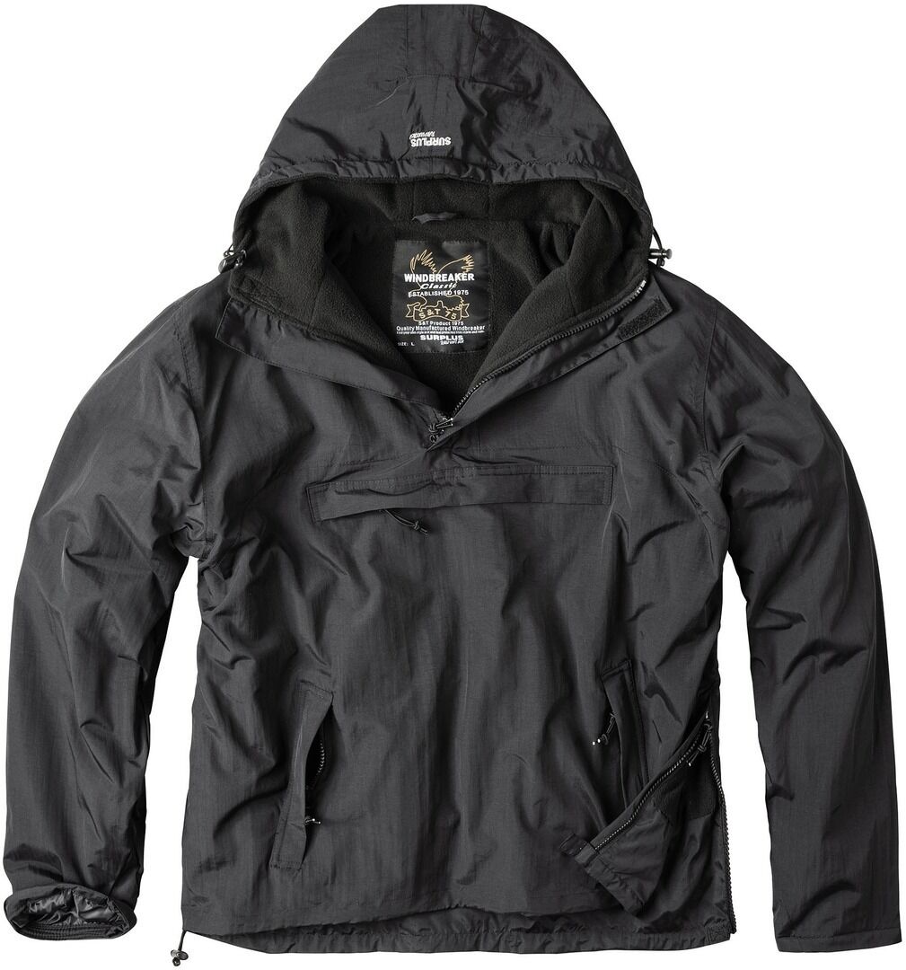 Surplus Windbreaker Giacca Nero M