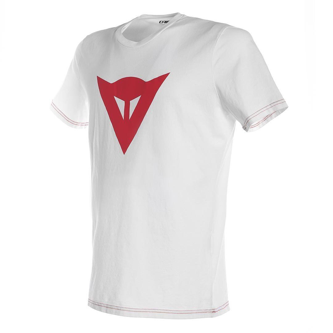 Dainese Speed Demon T-shirt Bianco Rosso XL