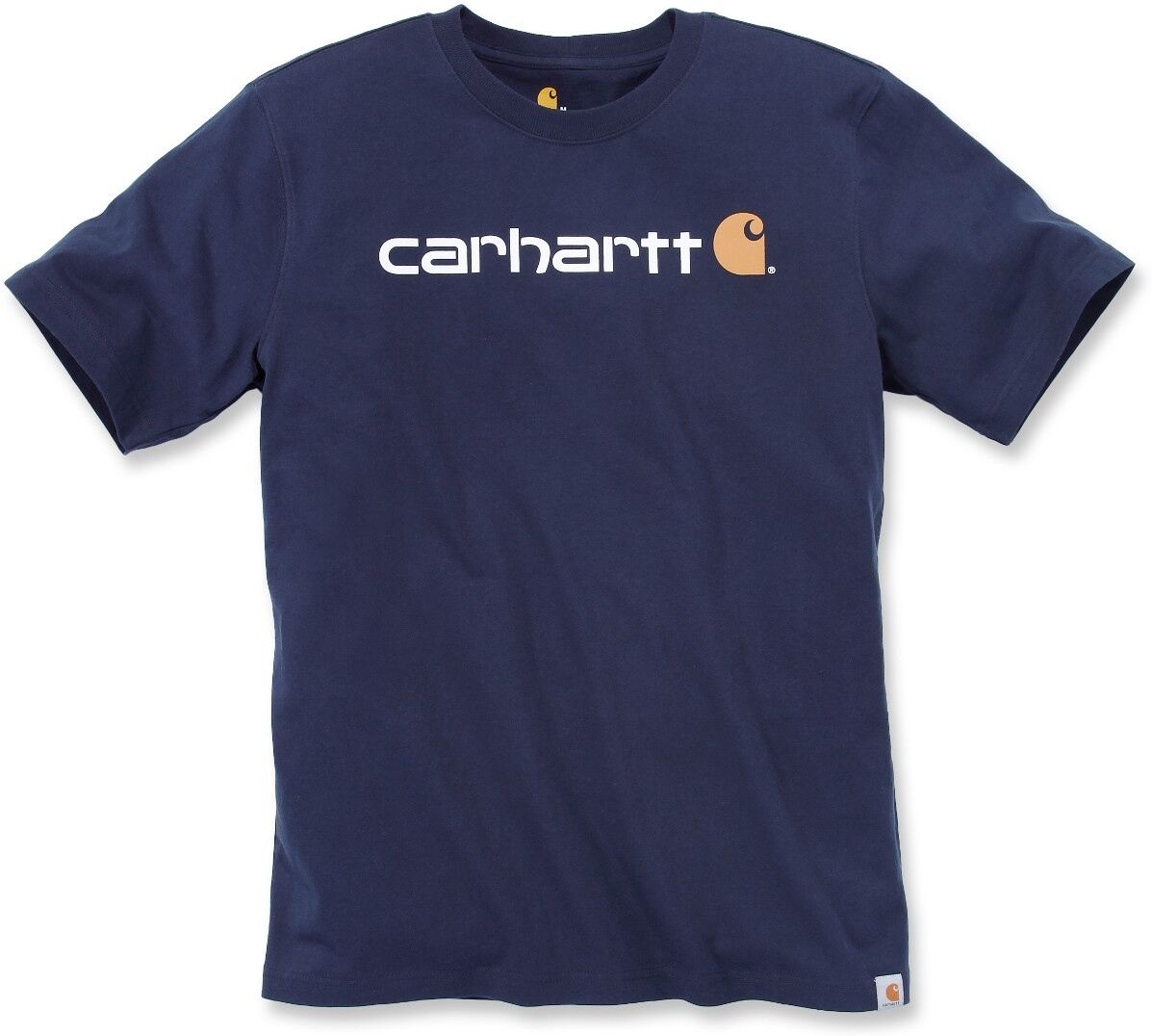 Carhartt EMEA Core Logo Workwear Short Sleeve Maglietta Blu 2XL