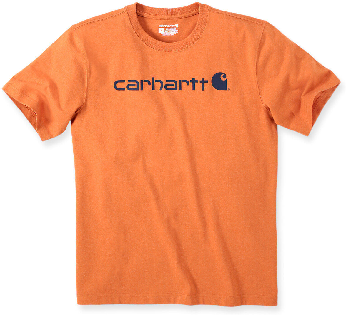 Carhartt EMEA Core Logo Workwear Short Sleeve Maglietta Arancione XL