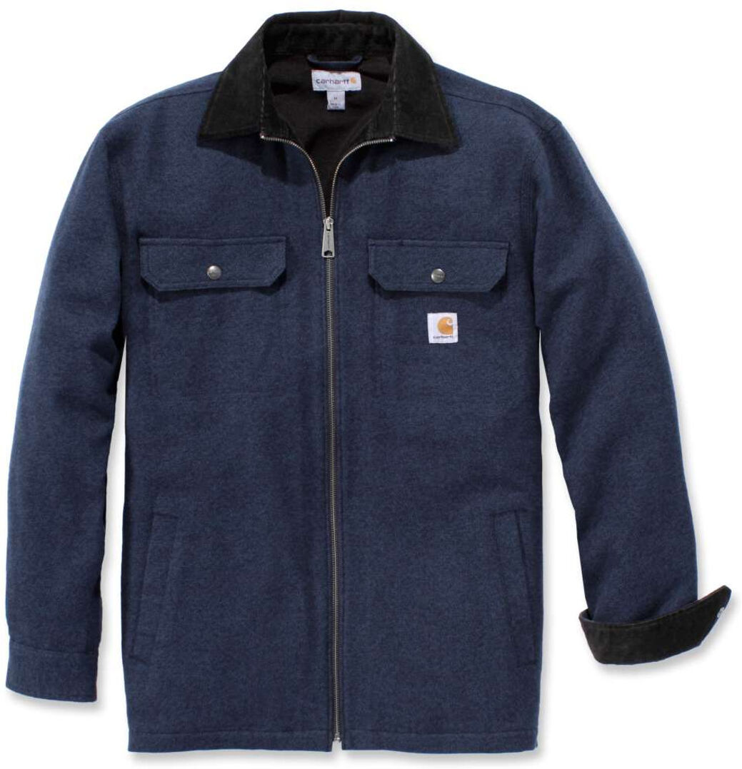 Carhartt Rain Defender Pawnee Zip camicia Blu 2XL