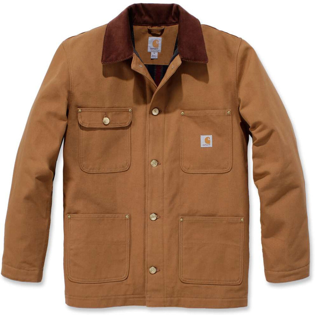 Carhartt Firm Duck Chore Coat Giacca Marrone XL