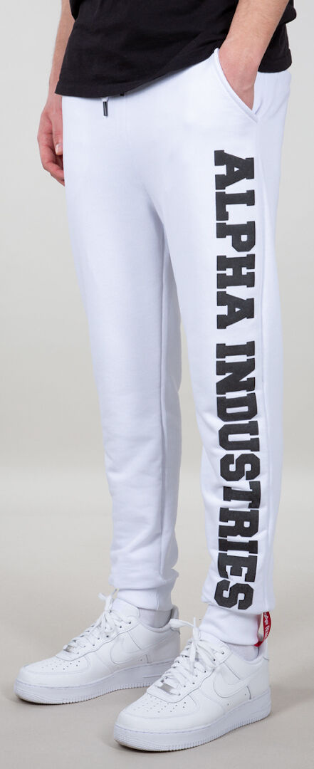 Alpha Big Letters Pantaloni da sudorazione Bianco M