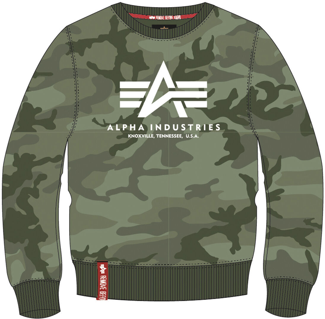 Alpha Basic Camo Felpa Verde S