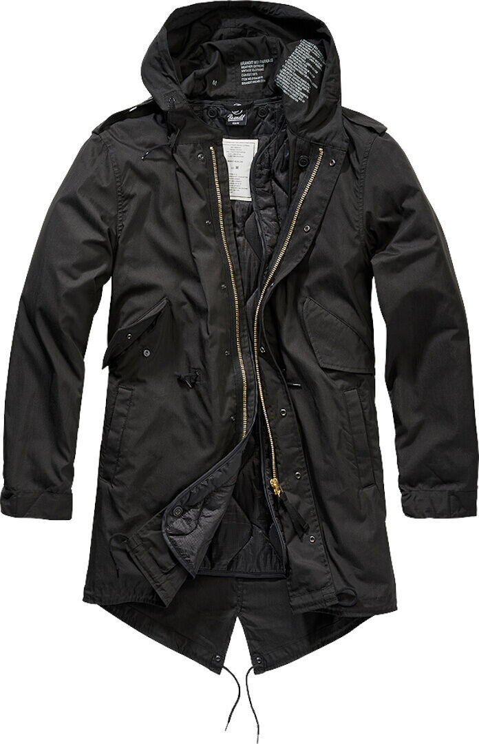 Brandit M51 US Parka Giacca Nero S