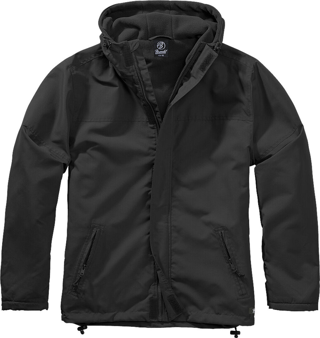 Brandit Windbreaker Frontzip Giacca Nero M