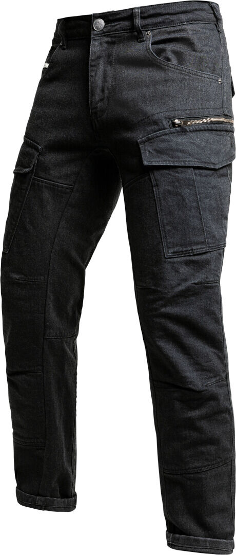 John Doe Defender Mono Pantaloni tessili da moto Nero 30