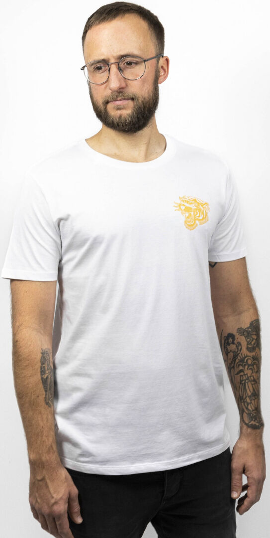 John Doe Tiger Maglietta Bianco 2XL