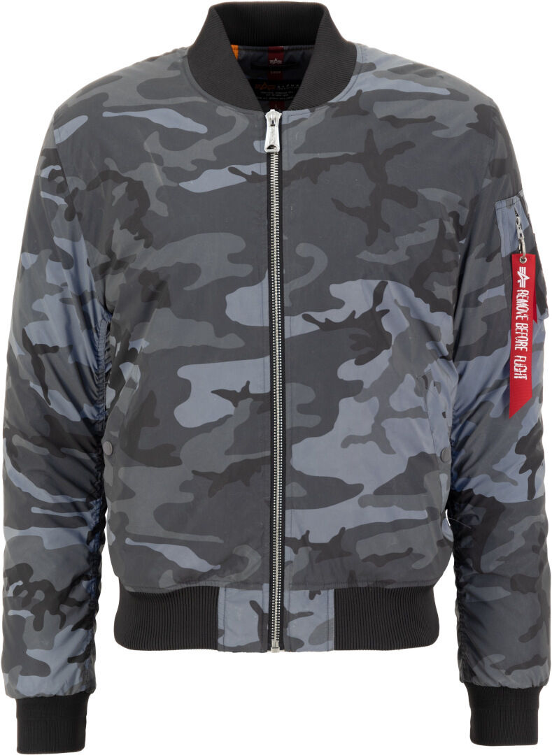 Alpha MA-1 VF 59 Reflective Camo Giacca Nero Multicolore L