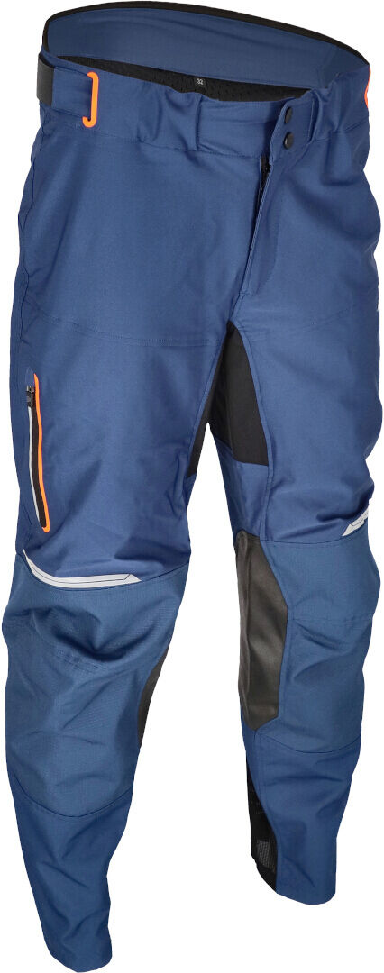 Acerbis X-Duro Pantaloni Motocross Blu Arancione 30