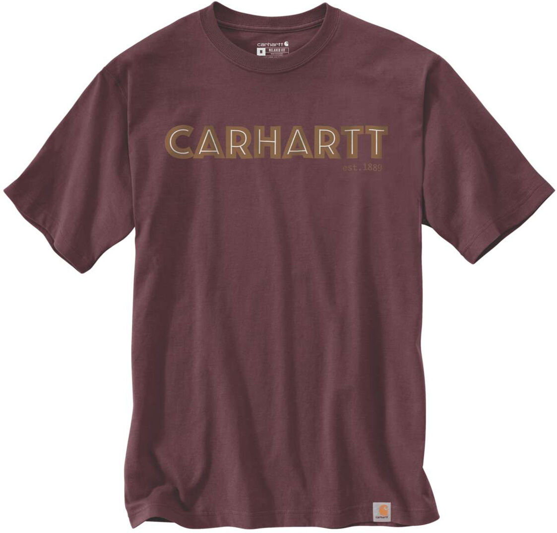 Carhartt Logo Graphic Maglietta Rosso M