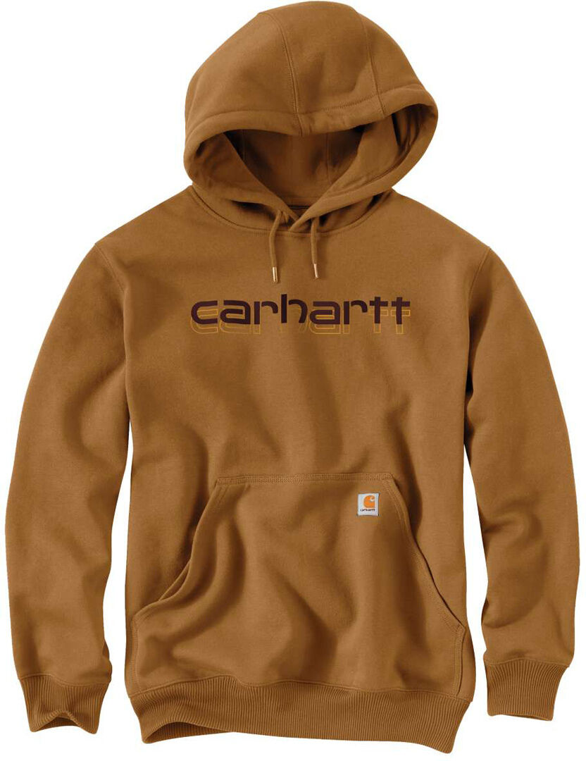 Carhartt Rain Defender Graphic Felpa Marrone 2XL