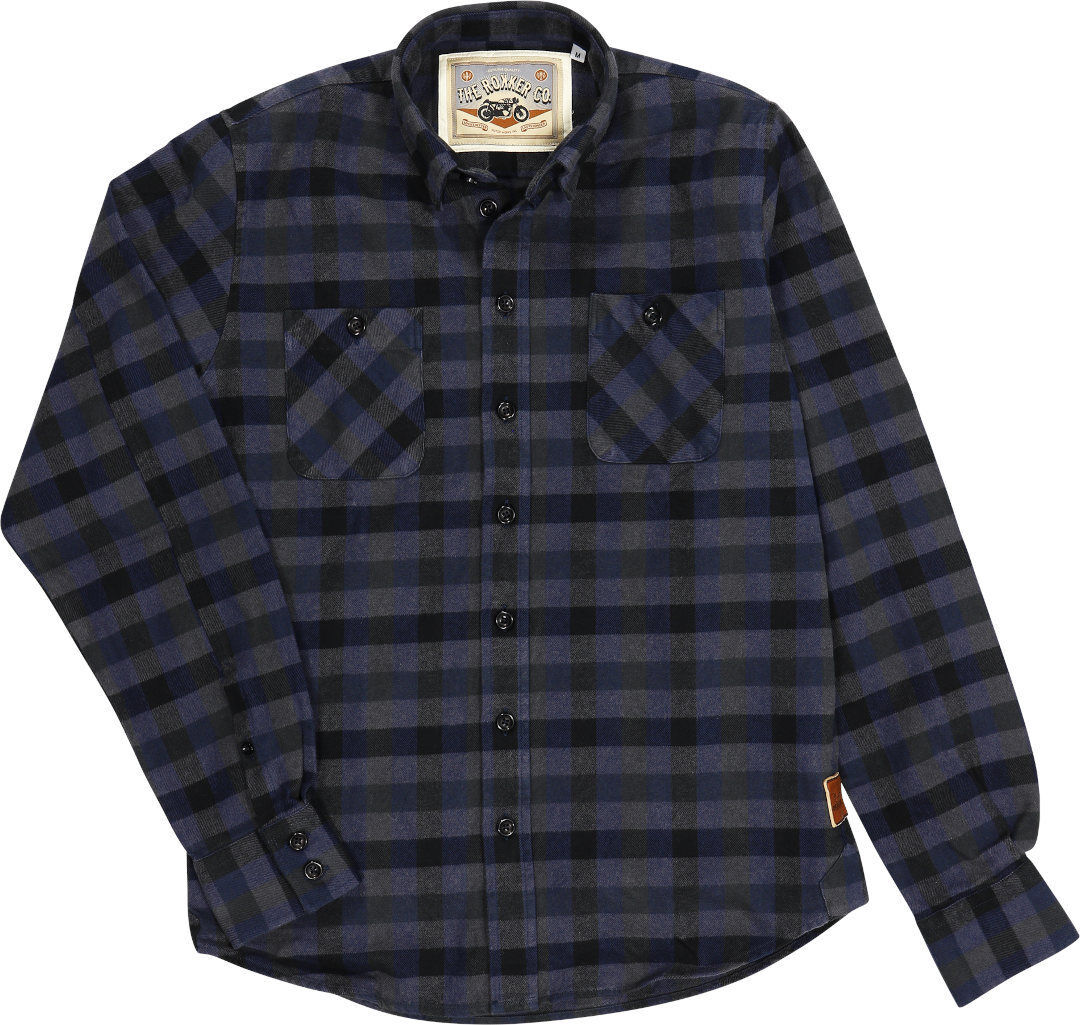 Rokker Jackson Camicia flanella Blu S