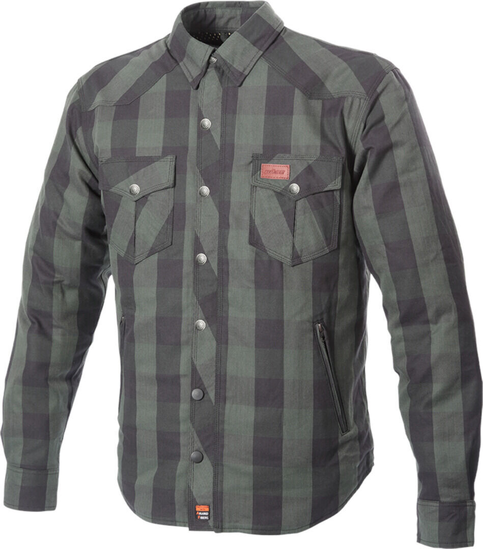 Büse Fairbanks Camicia Moto Verde 4XL