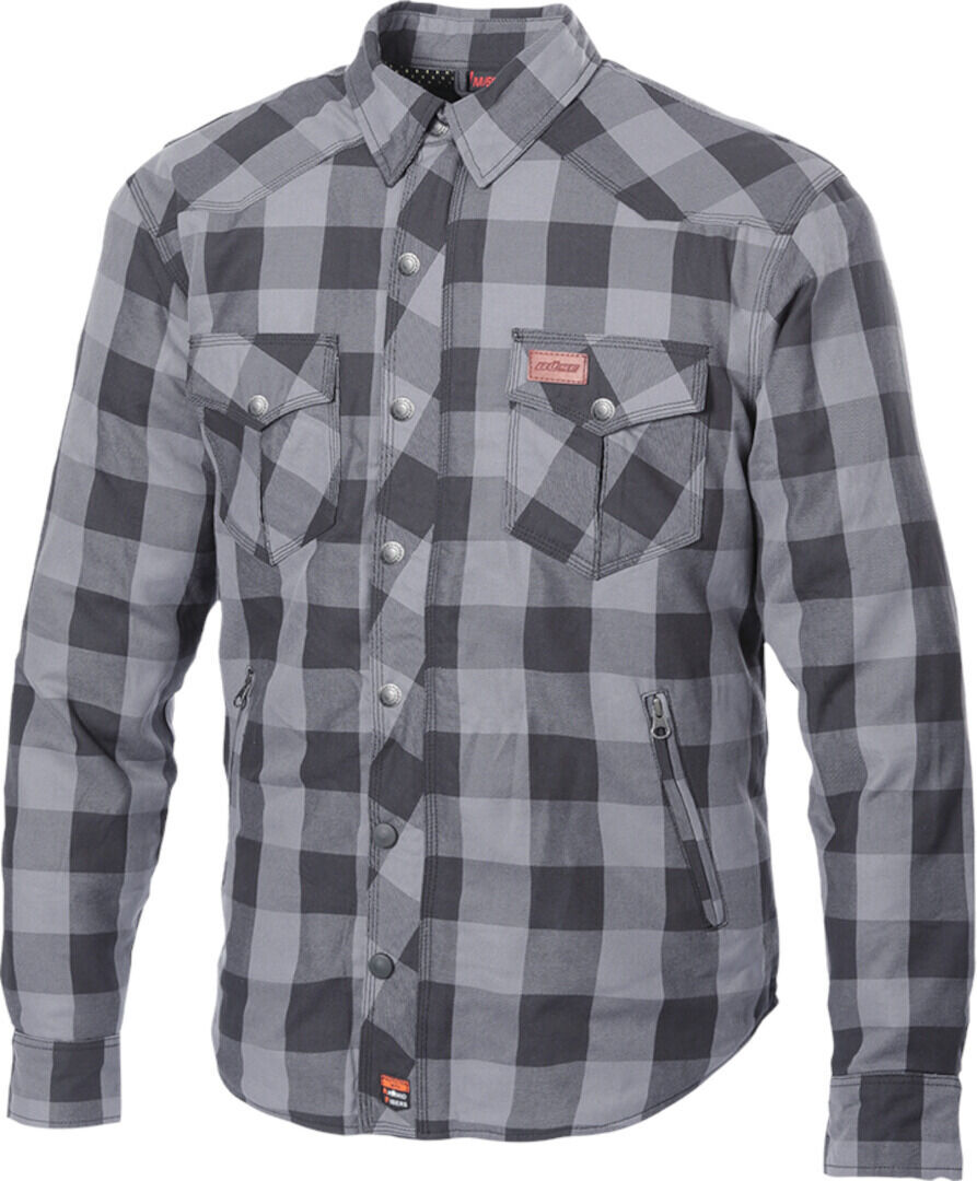 Büse Fairbanks Camicia Moto Grigio 2XL