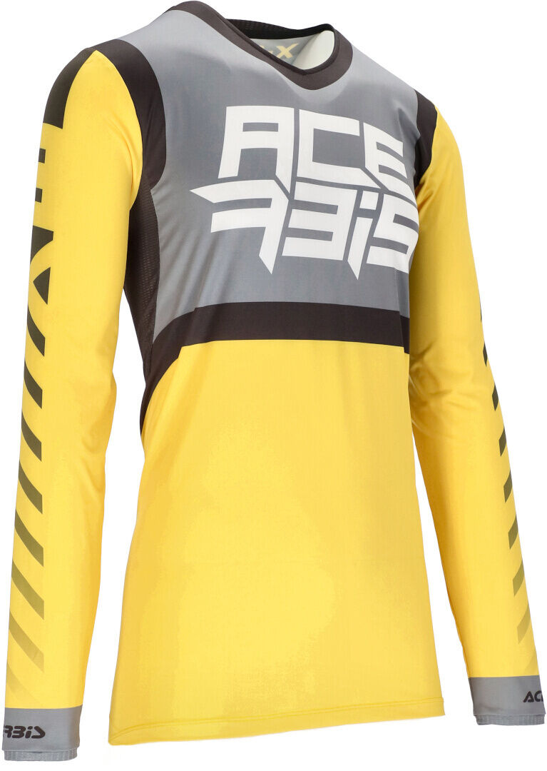 Acerbis X-Flex Five Maglia Motocross Grigio Giallo S