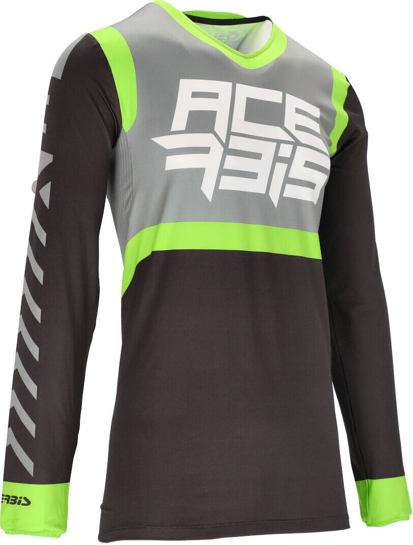 Acerbis X-Flex Five Maglia Motocross Nero Verde 2XL