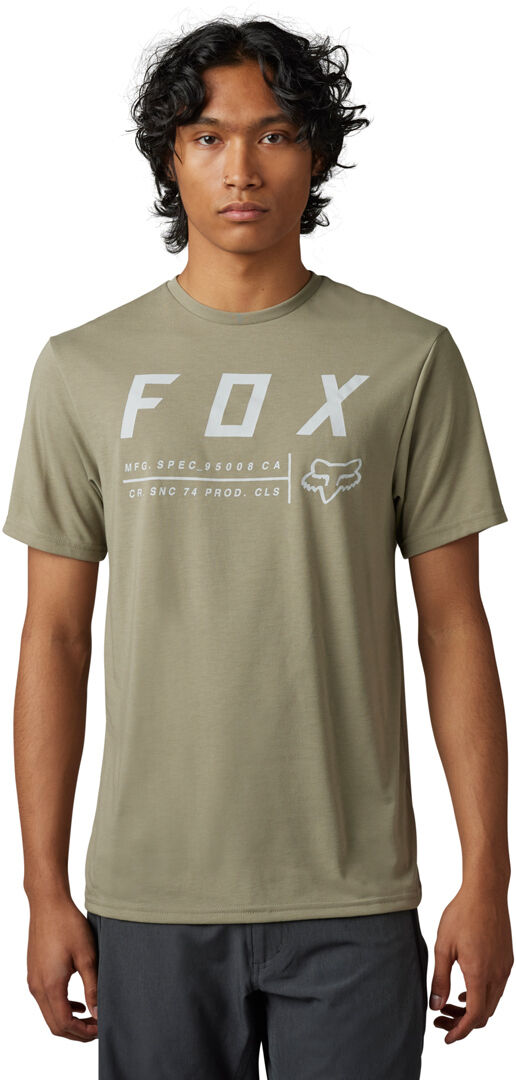 Fox Non Stop Maglietta Verde Marrone S