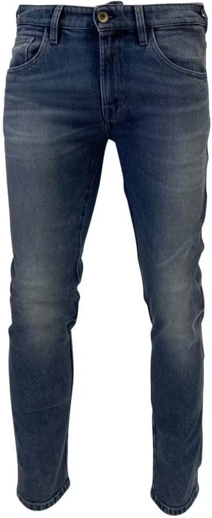 Rokker RT Tapered Slim Jeans da moto Blu 29 32