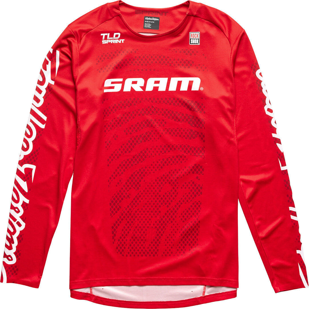 Lee Sprint SRAM Shifted Maglia da bicicletta Rosso 2XL