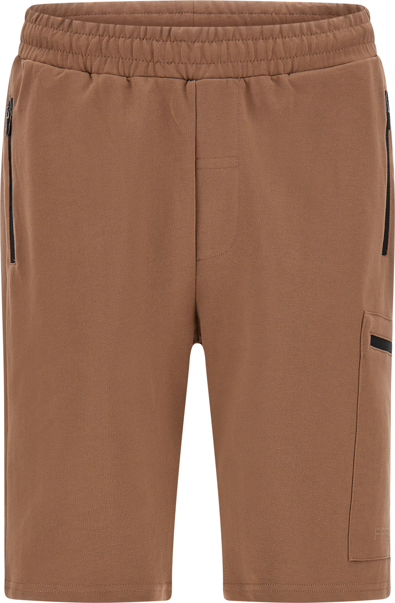 Freddy Pantaloncini in cotone con tasca applicata sul fianco Marrone Uomo Large