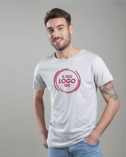 Vesti 100 Maglia longer girocollo neutro o personalizzato