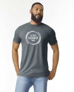 Gildan 100 T-shirt Softstyle CVC neutro o personalizzato