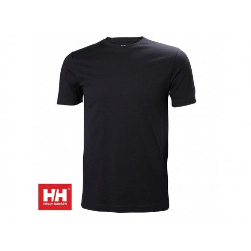 Helly Hansen T-Shirt Crew in cotone blu XS