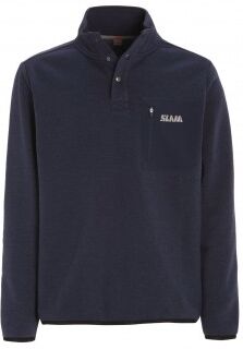 Slam Felpa Sweat Anapo navy melange XS