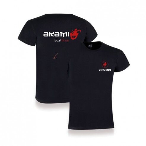 Akami T-Shirt BOAT Nero XXL
