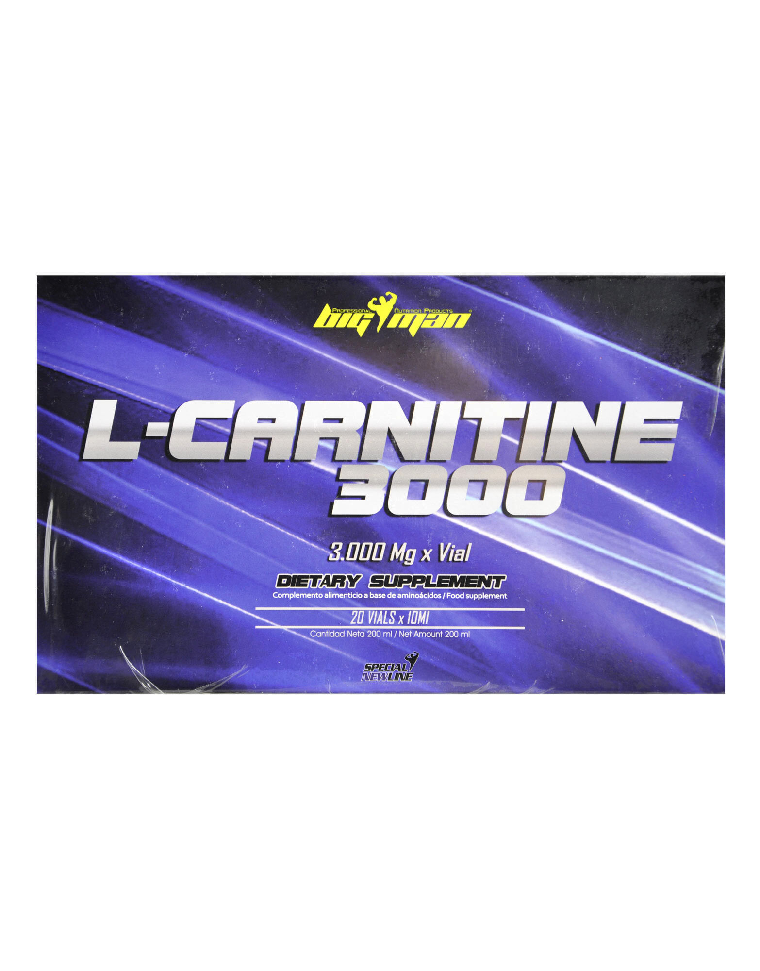 BIG MAN L-Carnitine 3000 20 Fiale Da 10ml Limone