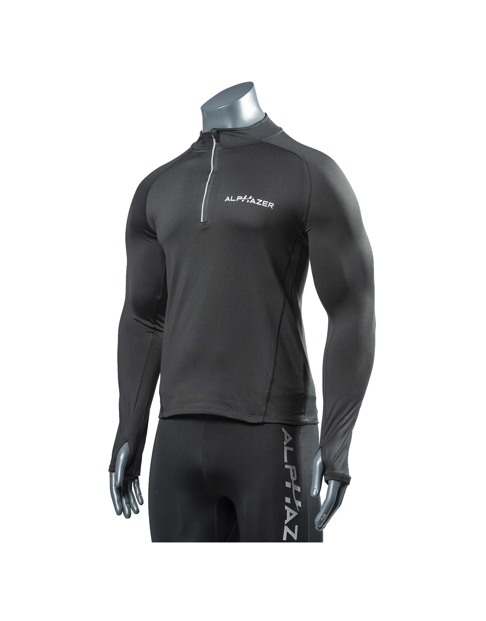 ALPHAZER OUTFIT Felpa Tecnica Uomo Colore: Nero Xl