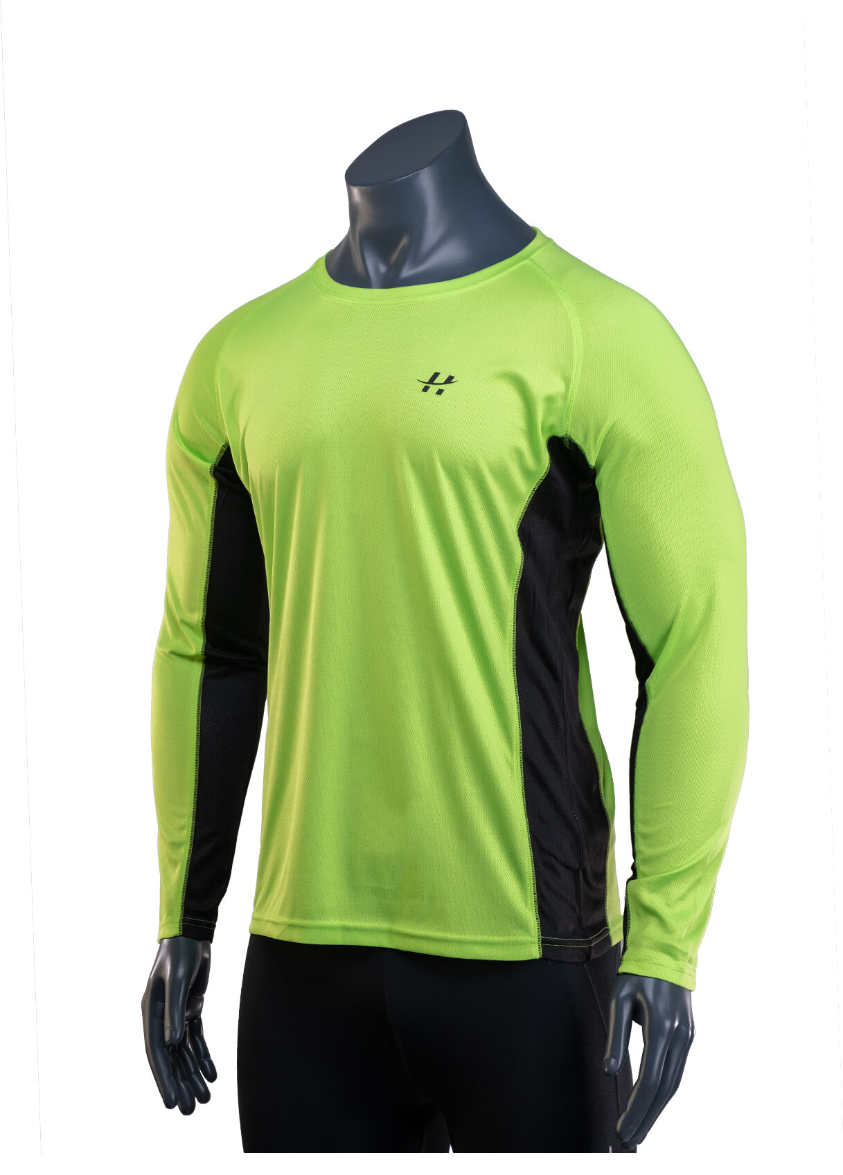 ALPHAZER OUTFIT Maglietta Tecnica Uomo V.2 Colore: Verde / Nero Xl