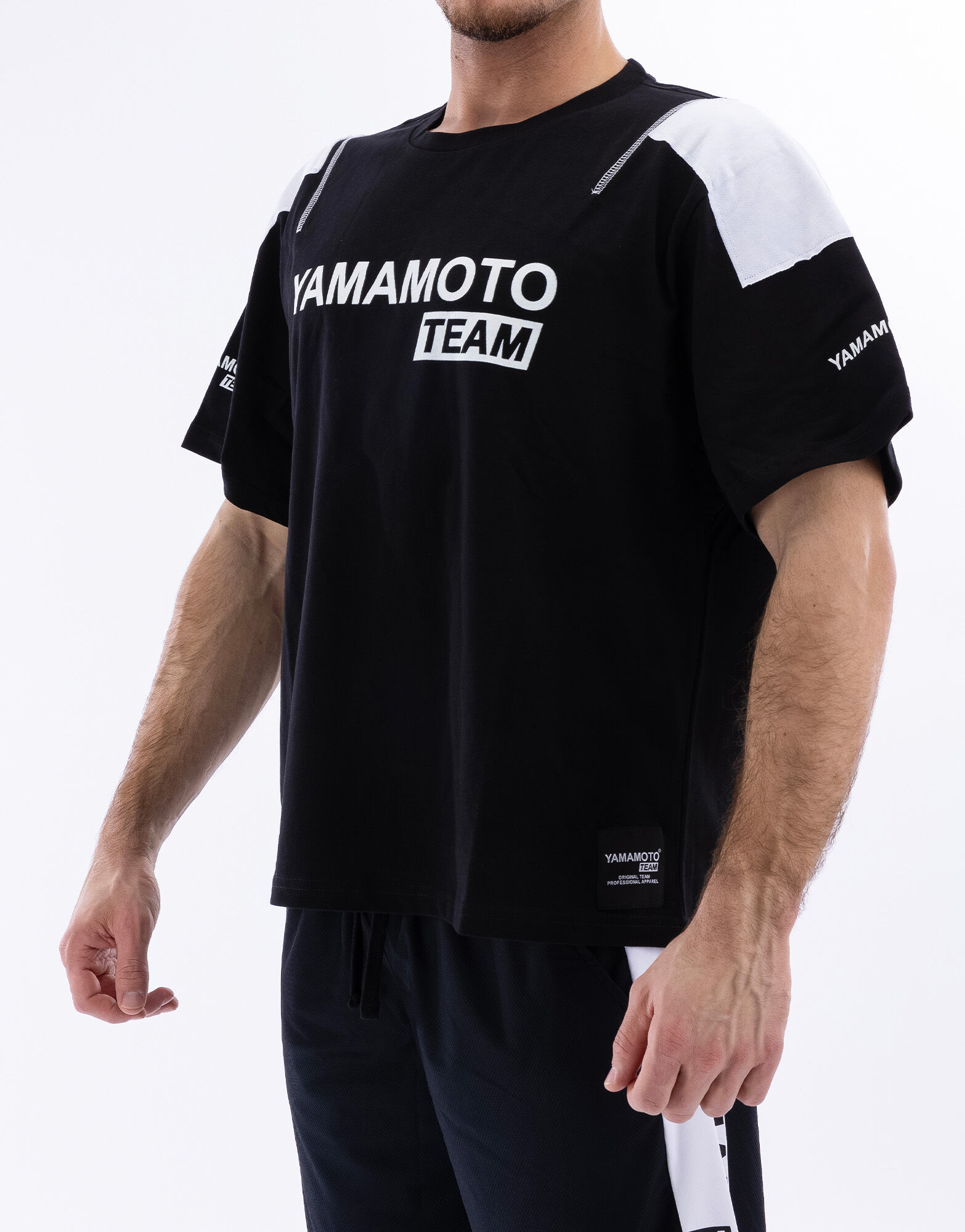 YAMAMOTO OUTFIT Man Raw Top Yamamoto® Team Colore: Nero Xxl
