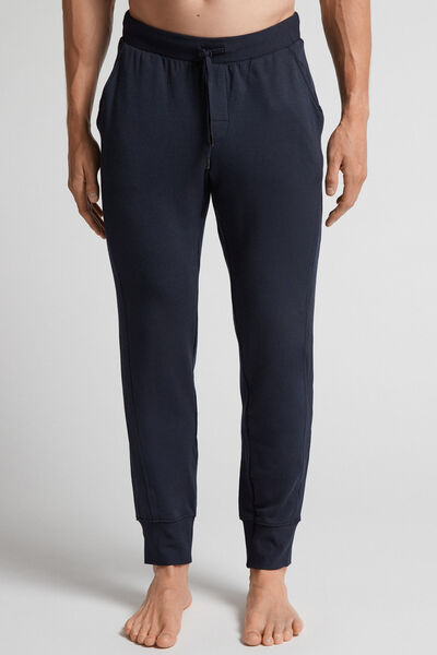 Intimissimi Pantalone lungo in modal/cashmere Uomo Blu Taglia M