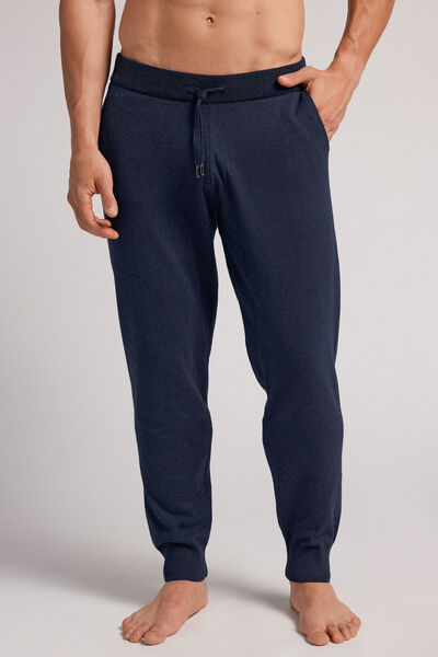 Intimissimi Pantalone Lungo in Maglia Uomo Blu Taglia S