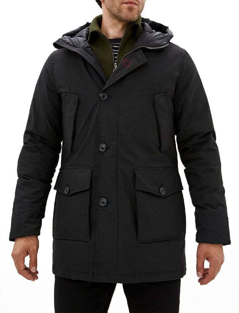 Canadian Parka Manitoba Tech Nero Uomo XXL