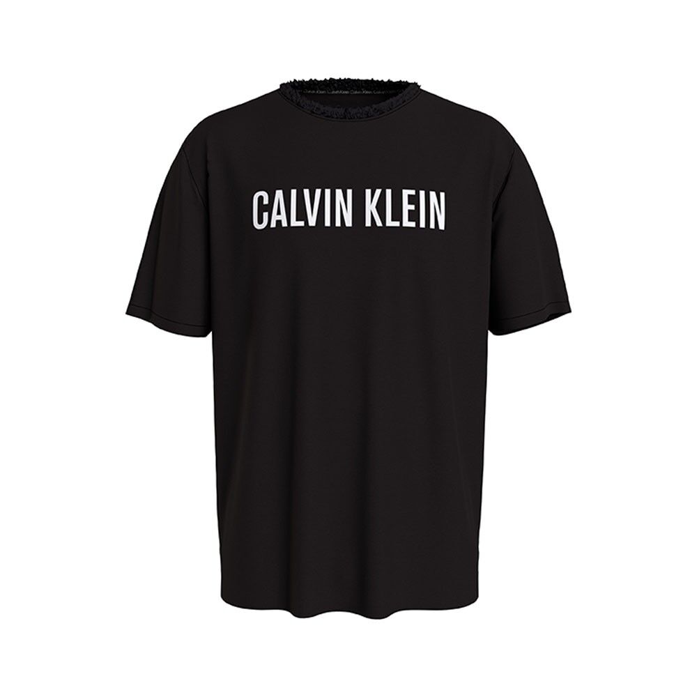 Calvin T-Shirt Mare Logo Mm Nero Uomo S