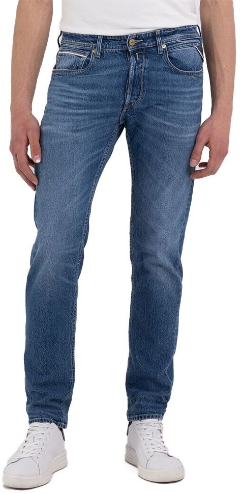 Replay Jeans Grover L32 Blu Medio Uomo 29